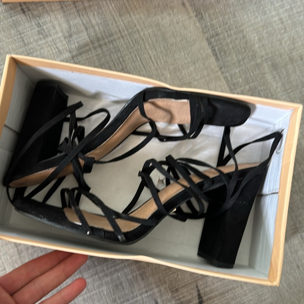 BILLINI VIVA HEELS BLACK - Black wedding heels - Picture 7 of 8